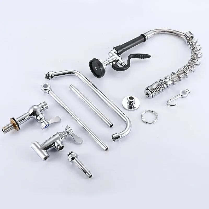 Commercial Kitchen Faucet - Commercial Kitchen Single Faucet Pre-Rinse Sink