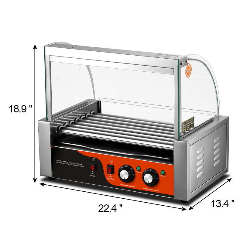 Commercial Kitchen Usa - Commercial Electric Stainless Steel Hot Dog