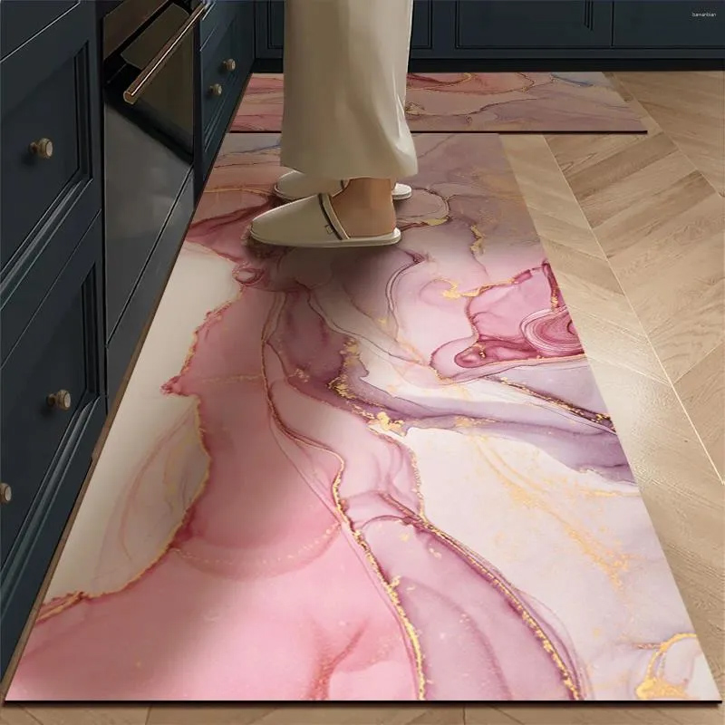 Commercial Kitchen Non Slip Flooring - Kitchen Carpet Non-slip Waterproof Leather Floor