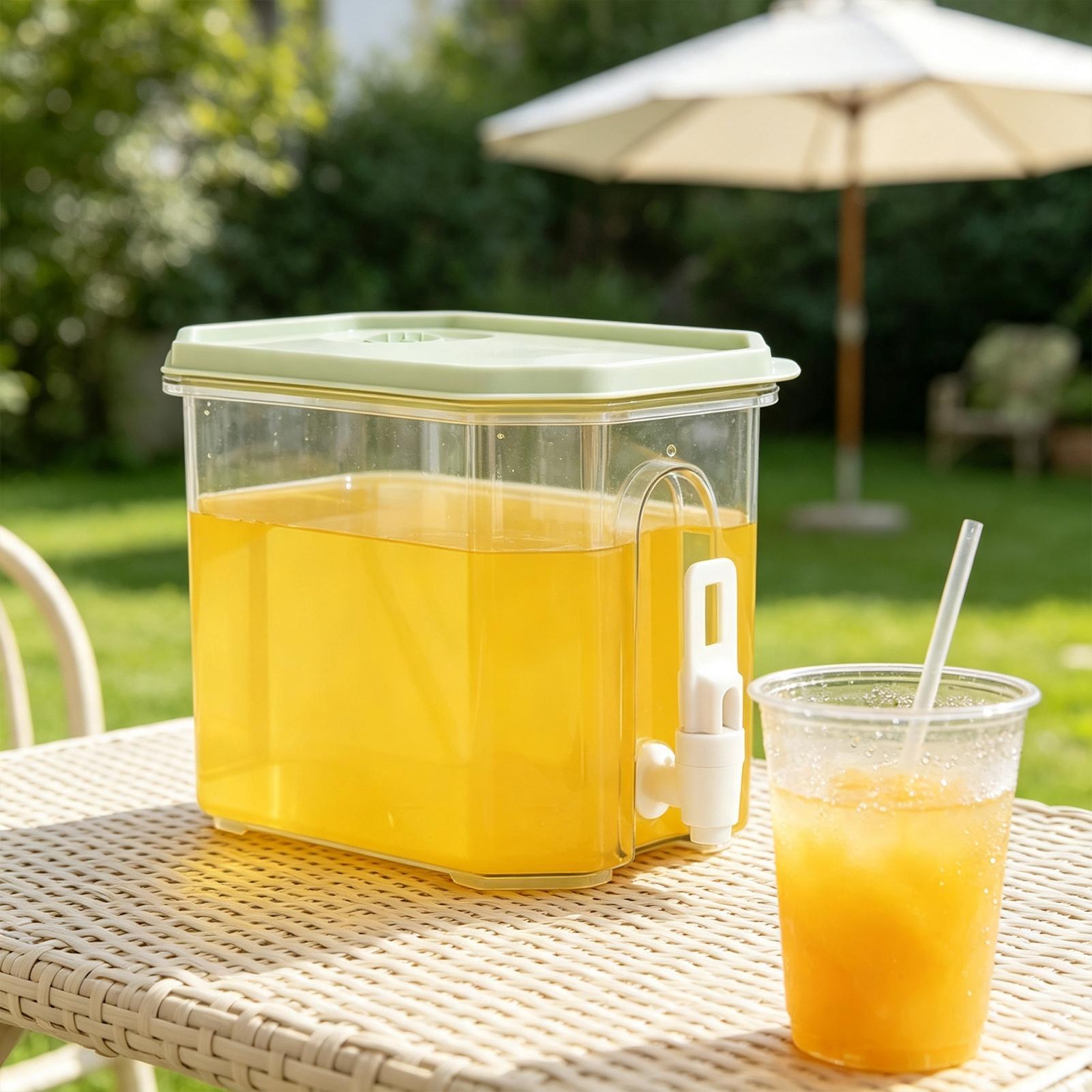 Glass Drink Dispenser 3.5L Lea - Cold Drink Dispenser ulasan dan harga