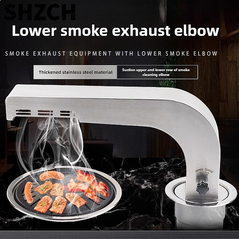 Updraft BBQ Vent Hood Elbow Co - Commercial Kitchen Vent Cleaning ulasan dan harga