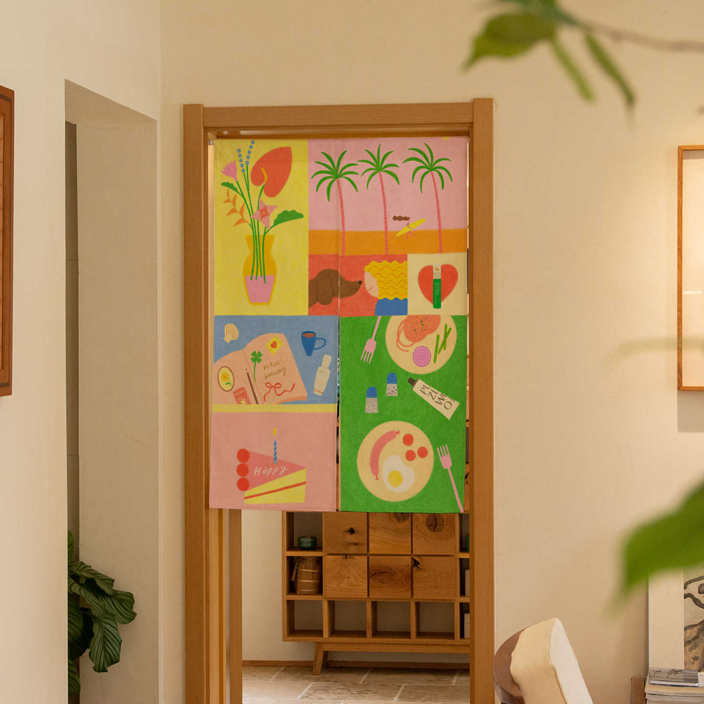 VIKAMA Hand Drawn Tropical Nor - Commercial Kitchen Ceiling ulasan dan harga