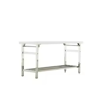 Adjustable Height Foldable 304 - Commercial Kitchen Bench ulasan dan harga