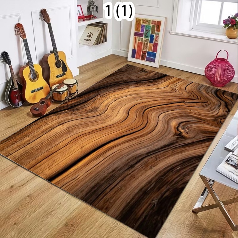 Natural Wood Grain Area Rug Br - Commercial Kitchen Non Slip Flooring ulasan dan harga