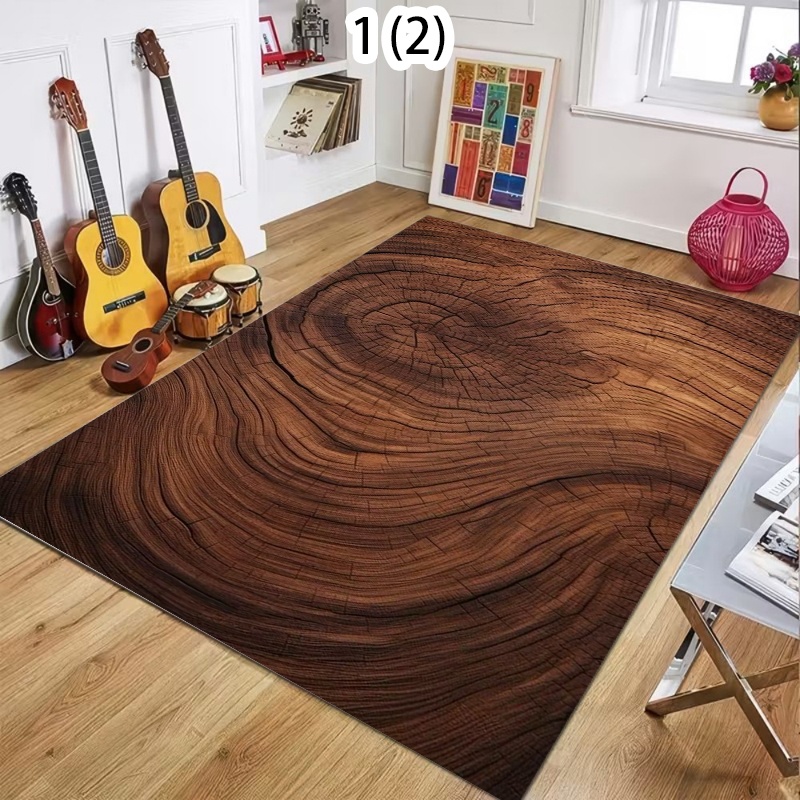 Natural Wood Grain Area Rug Br - Commercial Kitchen Non Slip Flooring ulasan dan harga