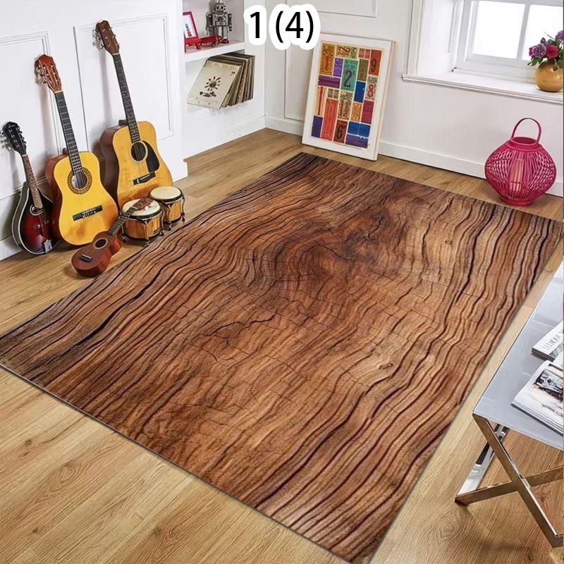 Natural Wood Grain Area Rug Br - Commercial Kitchen Non Slip Flooring ulasan dan harga