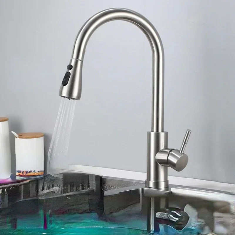 Tap Brushed Nickel Kitchen Fau - Commercial Kitchen Faucet ulasan dan harga