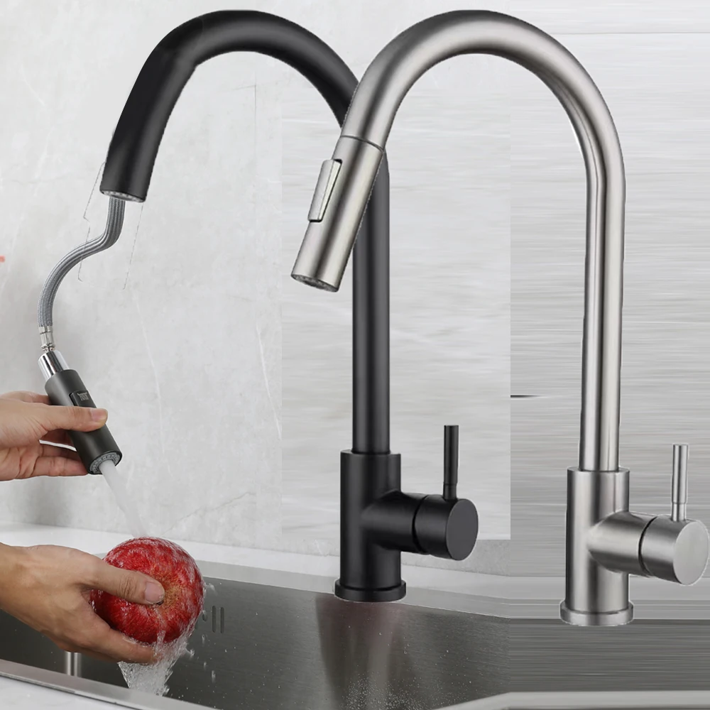 Tap Brushed Nickel Kitchen Fau - Commercial Kitchen Faucet ulasan dan harga
