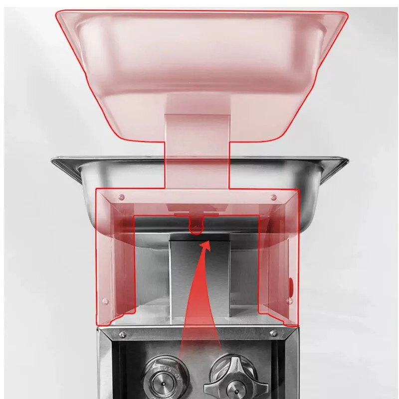 Vertical Mobile Commercial Mea - Meat Slicer Machine ulasan dan harga