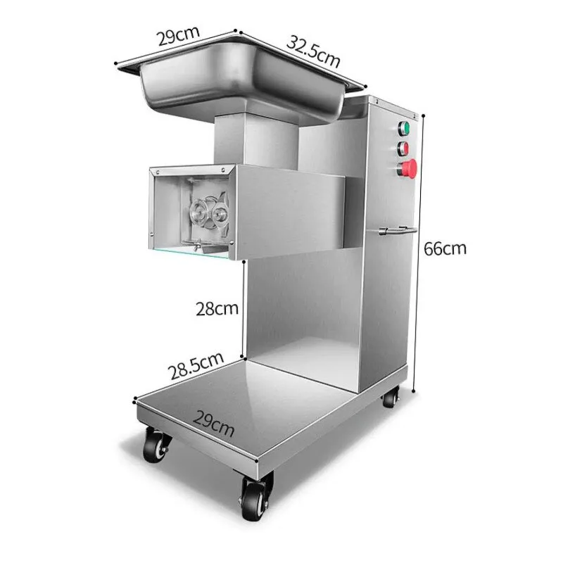 Vertical Mobile Commercial Mea - Meat Slicer Machine ulasan dan harga