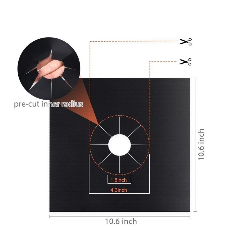 4 Piece Gas Stove Protector Co - Commercial Kitchen Hood Installation ulasan dan harga