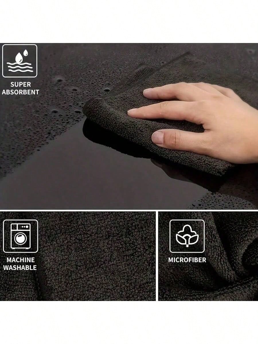 10pcs Kitchen Towel Set, Black - Commercial Kitchen Hood Installation ulasan dan harga