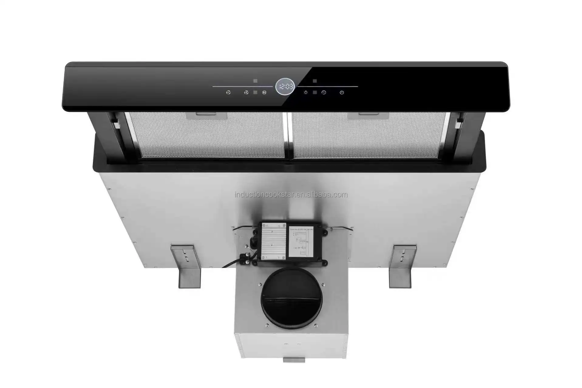 90cm Ultra-Thin Slide-Out Down - Commercial Kitchen Hood Installation ulasan dan harga
