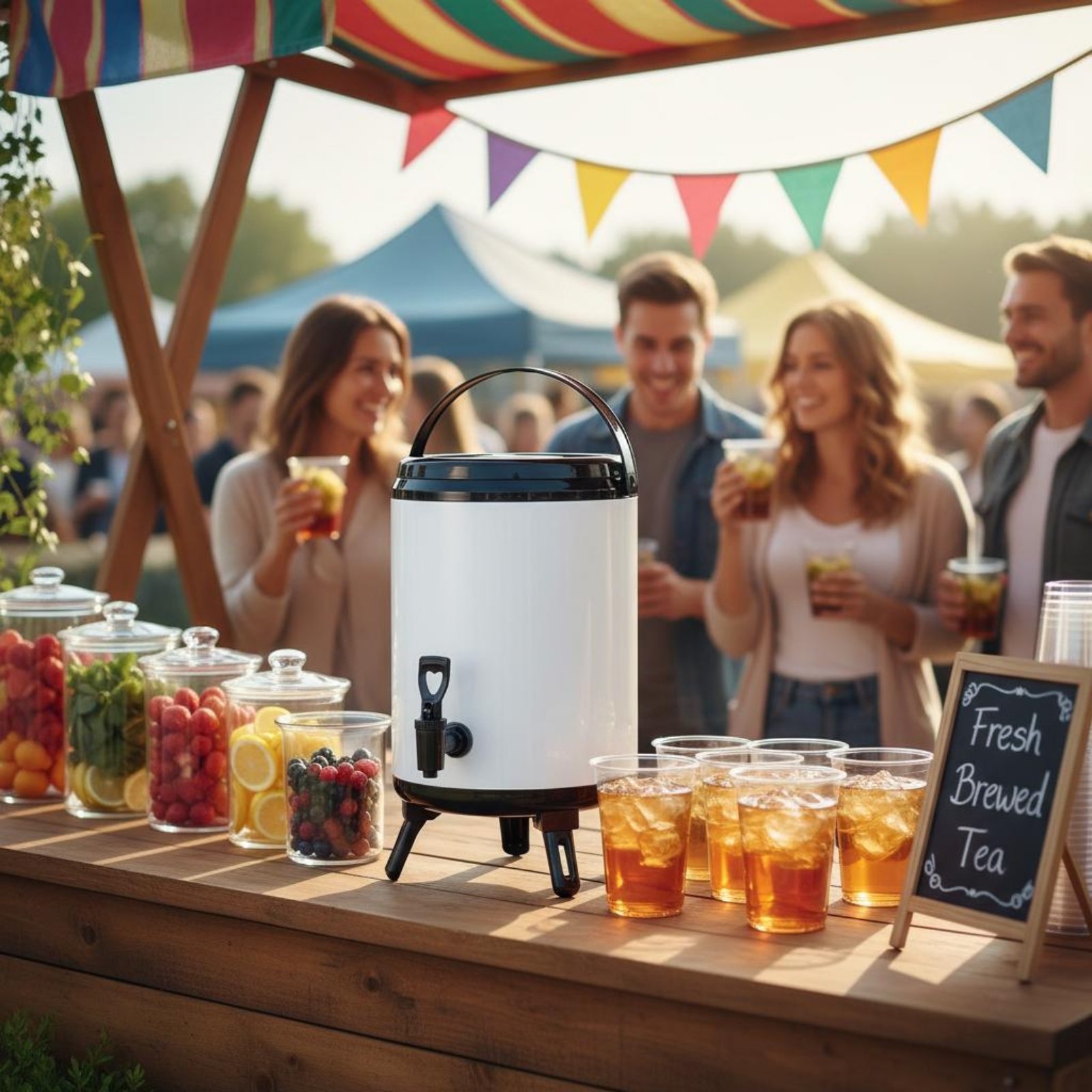 Professional Milk Tea Barrel L - Cold Drink Dispenser ulasan dan harga