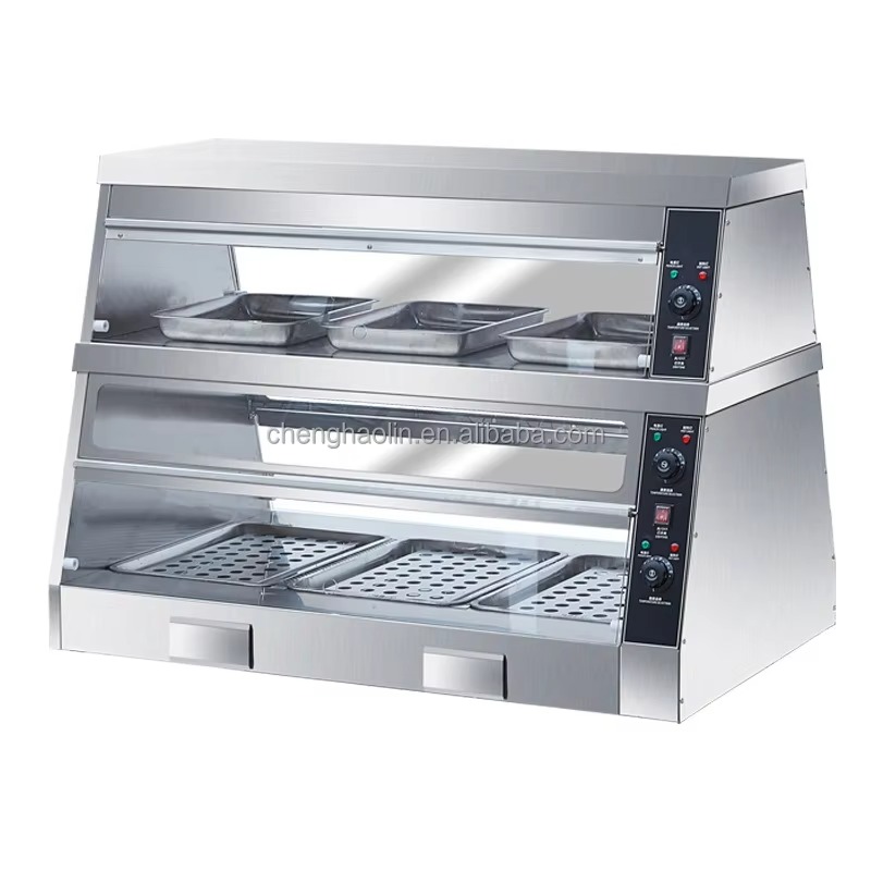 Food Heating Hamburger Fried C - Commercial Kitchen Cabinet ulasan dan harga