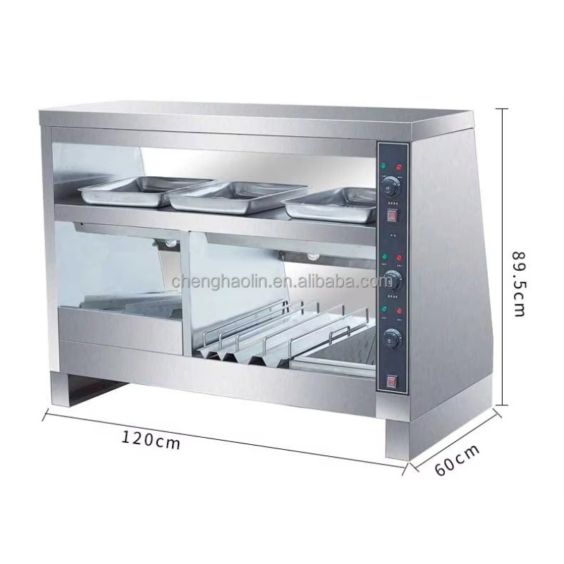 Food Heating Hamburger Fried C - Commercial Kitchen Cabinet ulasan dan harga