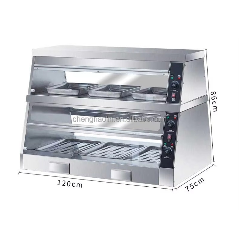 Food Heating Hamburger Fried C - Commercial Kitchen Cabinet ulasan dan harga
