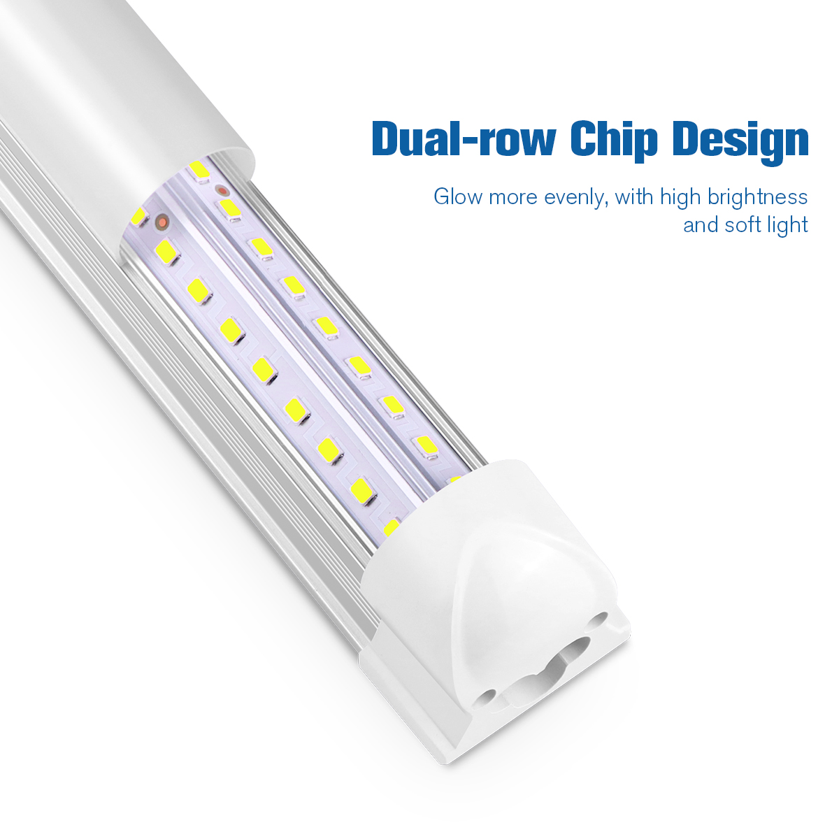 AC220V EU Plug T8 LED Tube Lig - Commercial Kitchen Ceiling ulasan dan harga