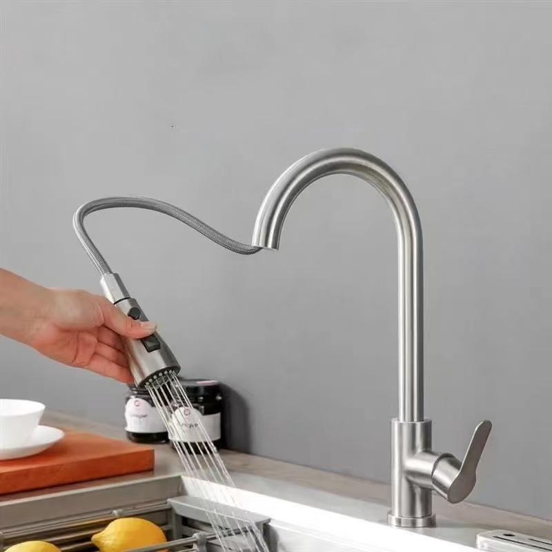Black  Kitchen Faucet Pull Out - Commercial Kitchen Faucet ulasan dan harga