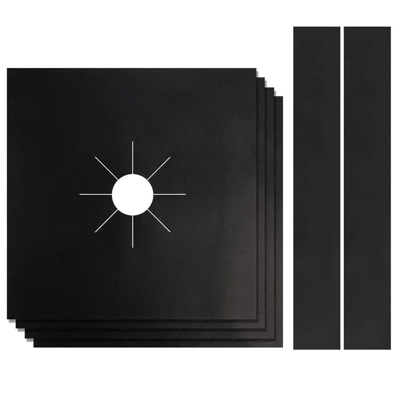 1/4PCS Gas Stove Protector Coo - Commercial Kitchen Hood Installation ulasan dan harga