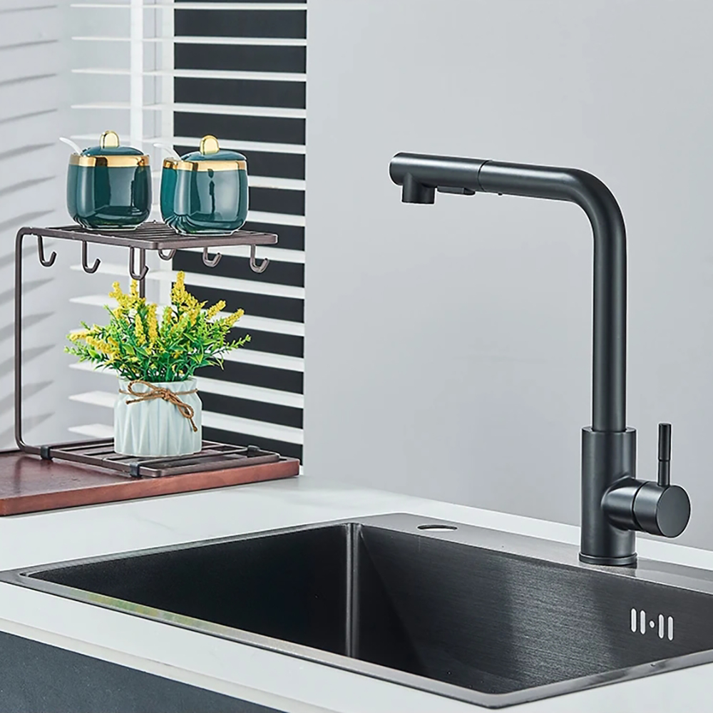 Kitchen pull-out faucet 304 st - Commercial Kitchen Faucet ulasan dan harga