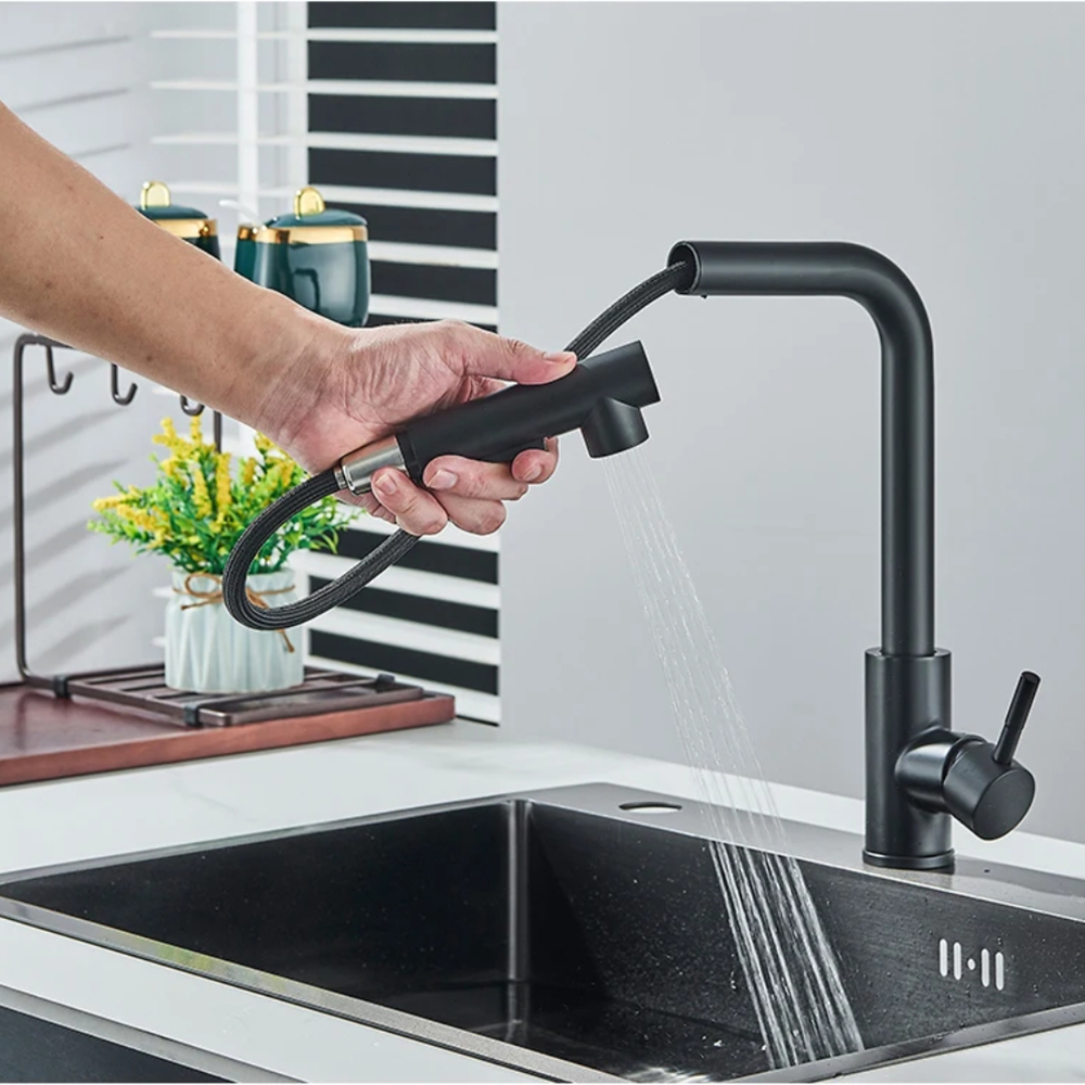 Kitchen pull-out faucet 304 st - Commercial Kitchen Faucet ulasan dan harga
