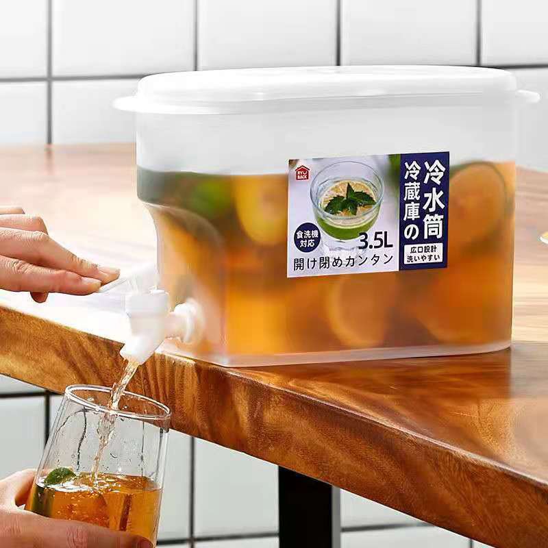Water Kettle With Faucet Bever - Cold Drink Dispenser ulasan dan harga