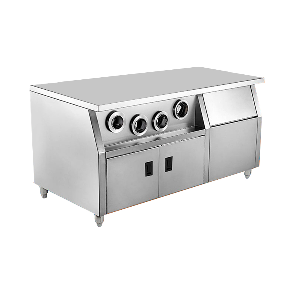 Stainless Steel Fast Food & Re - Commercial Kitchen Bench ulasan dan harga