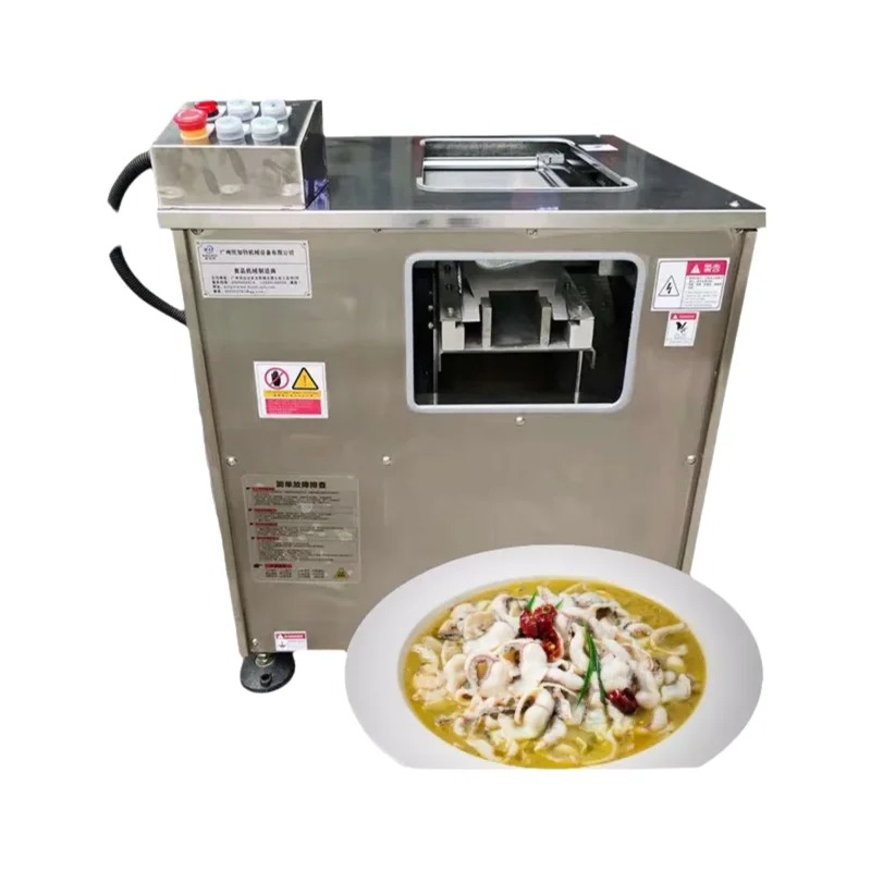 Fully Automatic Double-groove  - Meat Slicer Machine ulasan dan harga