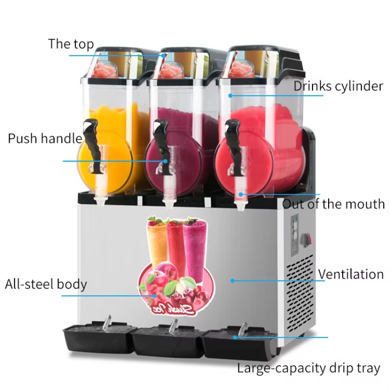 Automatic Commercial Slushy Ma - Cold Drink Dispenser ulasan dan harga