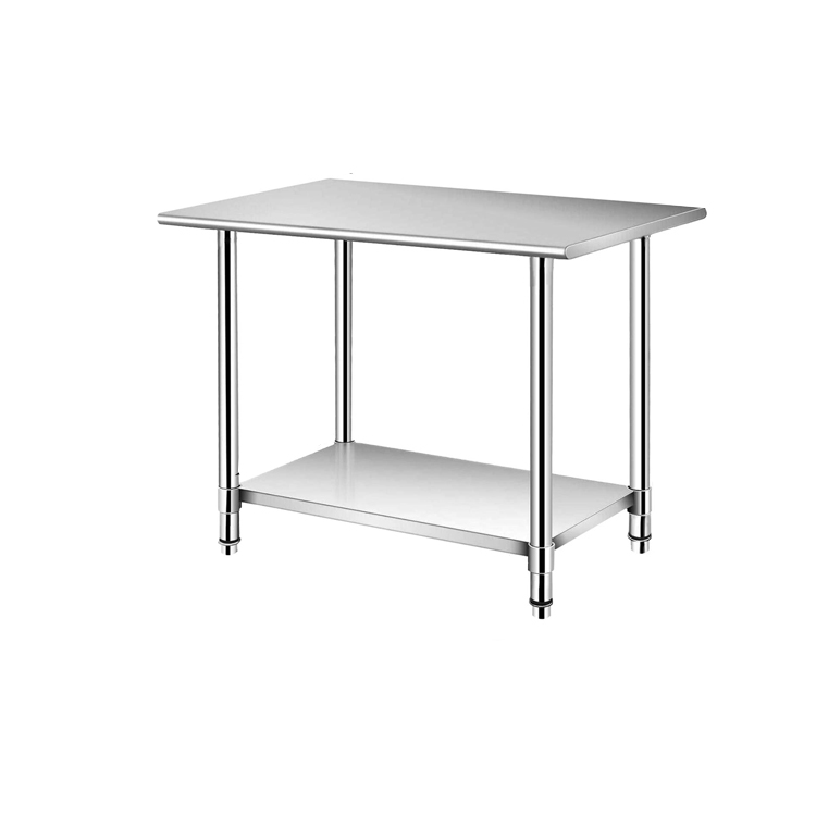 201/304 Adjustable Height Stai - Commercial Kitchen Bench ulasan dan harga