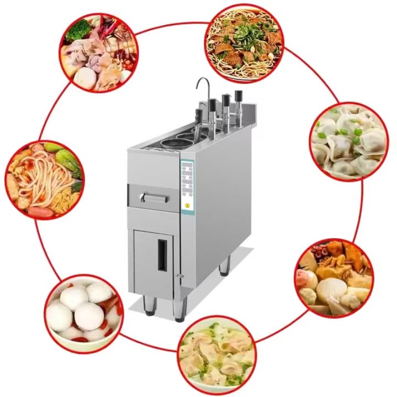 Commercial 3-Pot Electric Auto - Commercial Kitchen Boiler ulasan dan harga