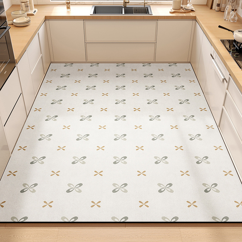 Kitchen Rug PVC Leather Waterp - Commercial Kitchen Non Slip Flooring ulasan dan harga
