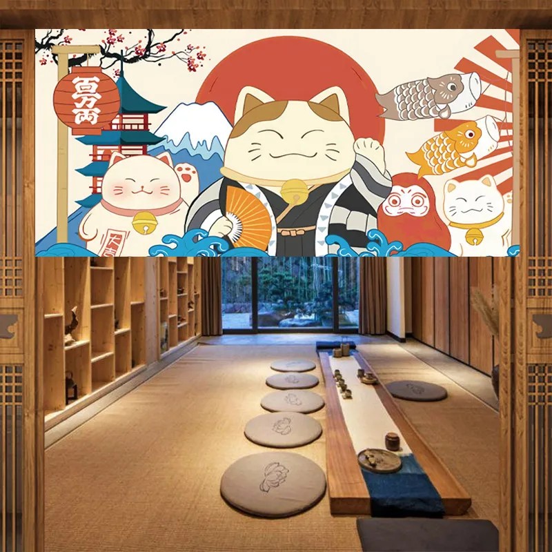 VIKAMA Japanese Fuji Kimono No - Commercial Kitchen Ceiling ulasan dan harga